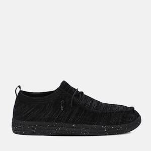 NEW LAMO men's michael knit lamolite deck shoe in black